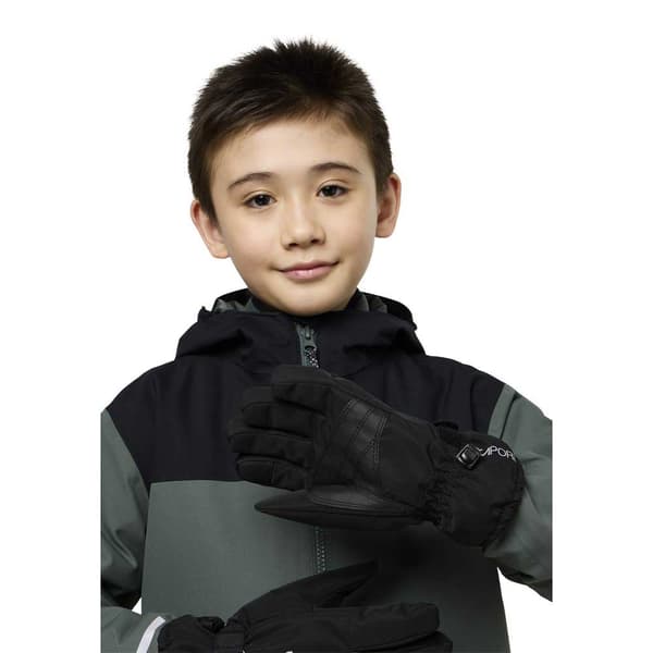Jack Wolfskin 2l Winter Handsker Sort 140 cm Dreng
