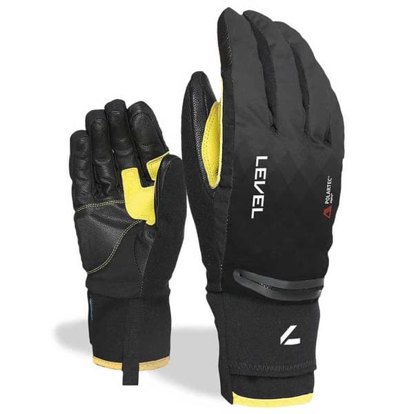 Level Ski Alper Handsker Sort M Mand