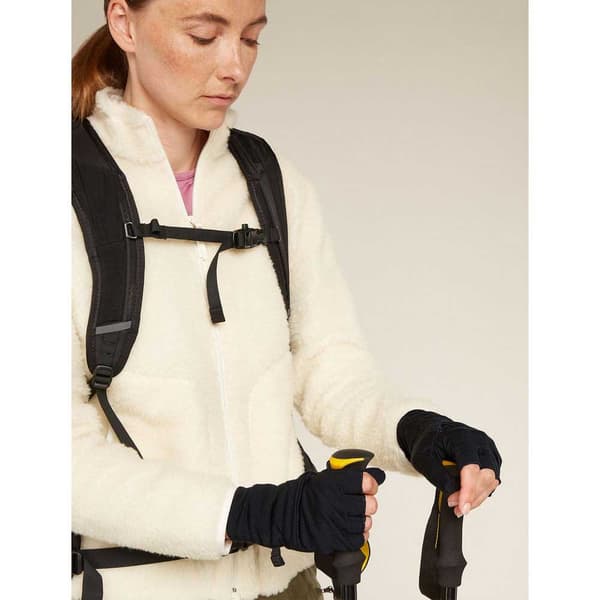 Icebreaker Merino Sierra Convertible Lapaset Musta XL Mies