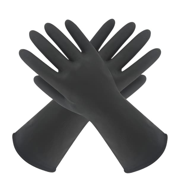 INF M Industrielle Latexhandsker, Vandtætte & Olieresistente Arbejdshandsker (1 Par)