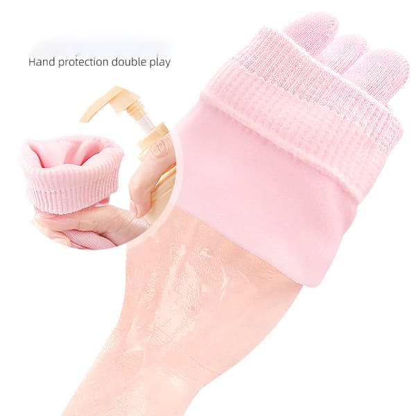 INF Mykgjørende hansker med gel - Rosa