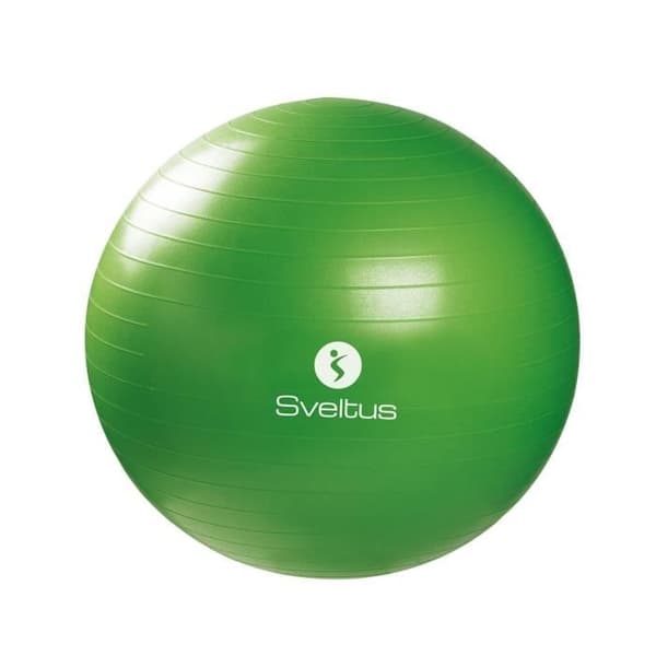 Grön gymboll Ø65 cm SVELTUS - Anti-explosion för Pilates och muskelstärkande