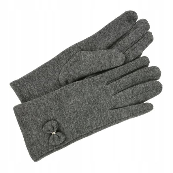 Damhandskar grå touch fleece nalle BELTIMORE