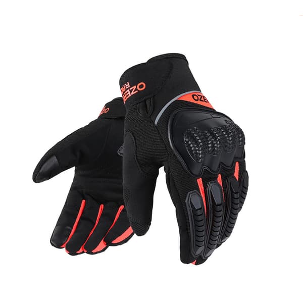 INF Motorcykelhandsker - Åndbare & Touchscreen Helfinger Kørehandsker  XL