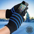 Miniatyrbild 6 av 6: Gants för Pekskärm Unisex Bevarad taktil känsla Akashi Svart och blå