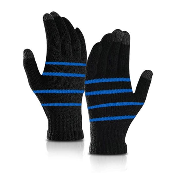 Gants för Pekskärm Unisex Bevarad taktil känsla Akashi Svart och blå