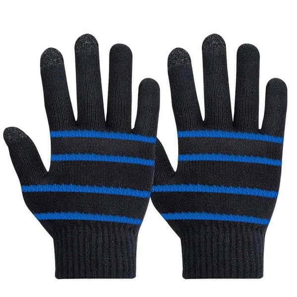 Gants för Pekskärm Unisex Bevarad taktil känsla Akashi Svart och blå