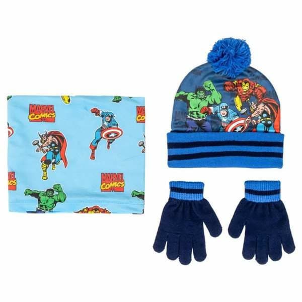 Hat, Halstørklæde og Vanter Snoopy 2-8 år