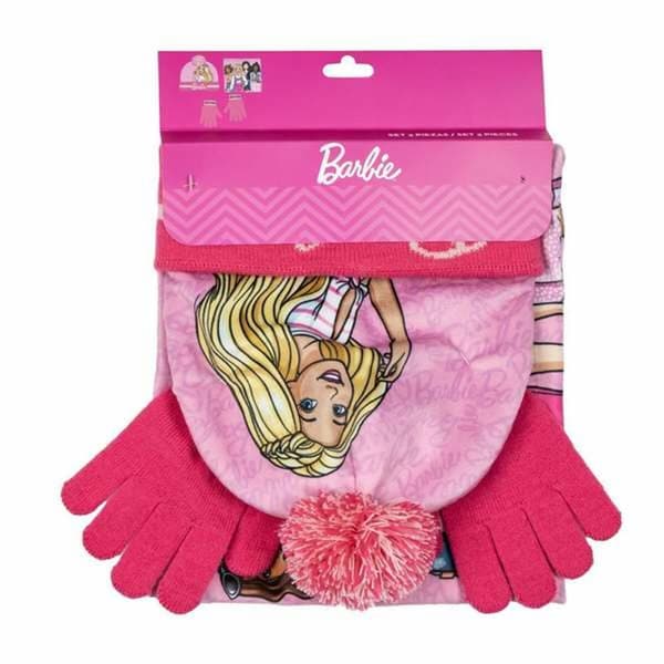 Mössor, halsdukar och handskar Barbie 2-8 år