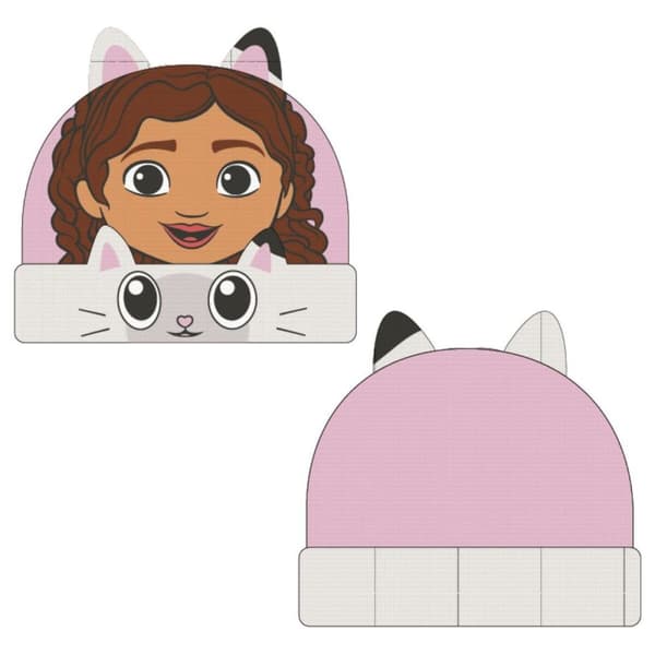 Lasten hattu Gabby's Dollhouse Pinkki