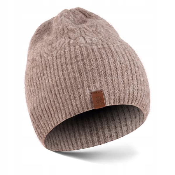 BCD-BK-03 GRÅBRUN Damehue med snøre VINTER