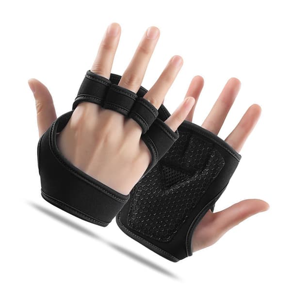 INF Sorte Sports Cykelhandsker - Fitness  M
