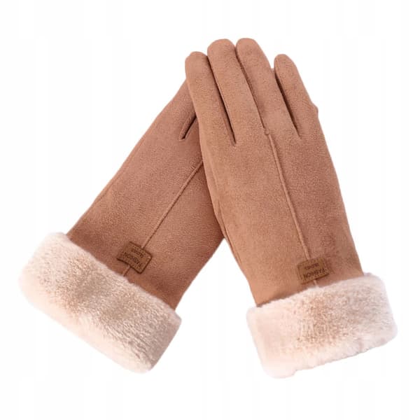 Läderhandskar Dam TOUCH 21cm Beige R03