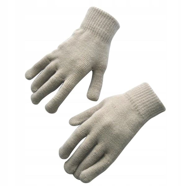 Akryylihanskat Lämmin kosketus 20cm Beige R01