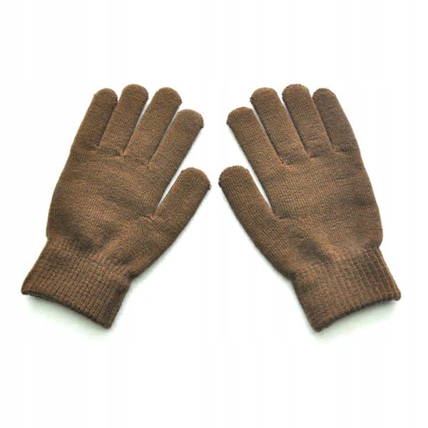 Akrylhandskar Warm TOUCH 20cm Brun R01