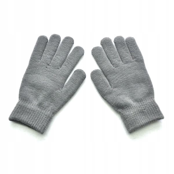 Akrylhandskar Warm TOUCH 20cm Grå R01