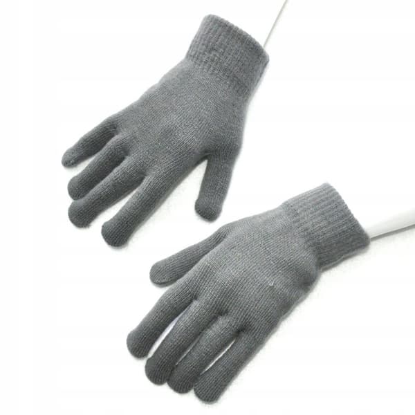Akrylhandskar Warm TOUCH 20cm Grå R01