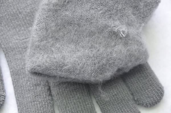 Akrylhandskar Warm TOUCH 20cm Svart R01