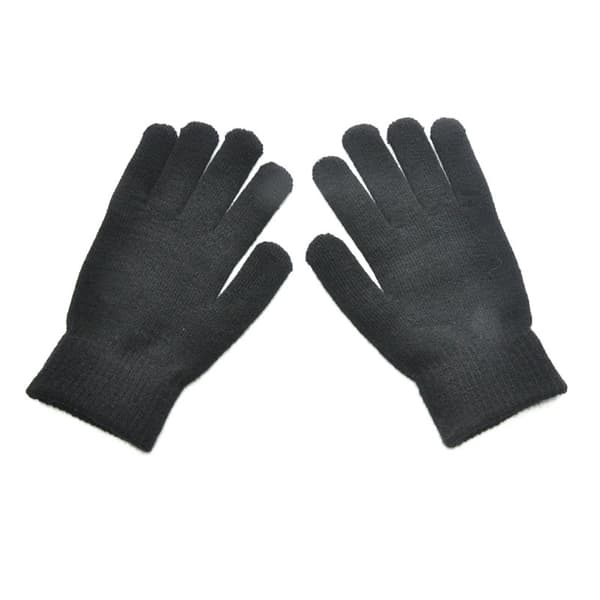 Akrylhandskar Warm TOUCH 20cm Svart R01