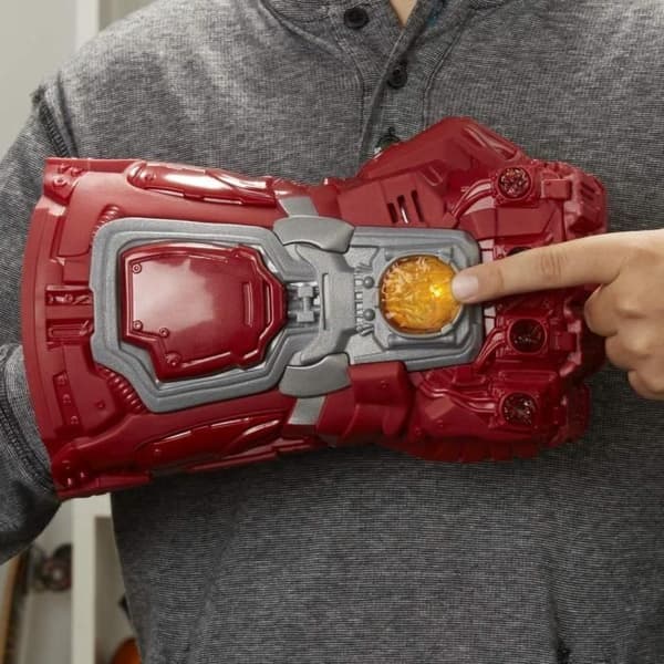 Marvel Avengers Endgame Red Electronic Infinity Gauntlet - Kostymtillbehör