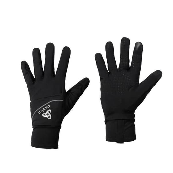 Odlo Intensity Cover Handskar - Svarta - Herr - Vuxen - Avtagbar vindjacka