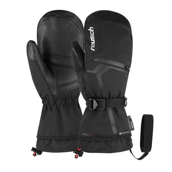 Reusch Down Spirit GTX Vantar - svart/silver - Storlek 7,5