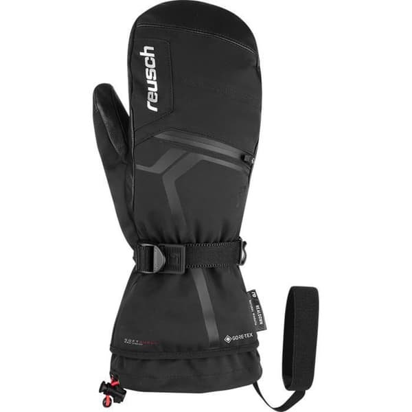 Reusch Down Spirit GTX Vantar - svart/silver - Storlek 7,5