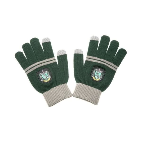 E-Touch Slytherin-handskar - Cinereplikor - Harry Potter - Grön - Inomhus - Barn