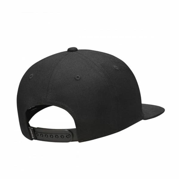 Träningskeps Jordan Jordan Jersey Flatbrim Infantil Svart