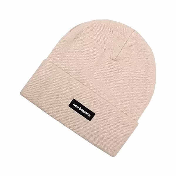 Hatt New Balance Linear Knit Cuffed Varmvit