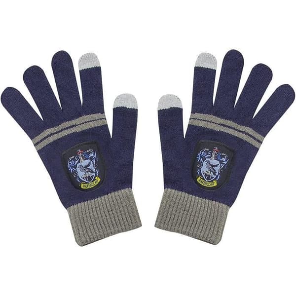 Pekskärmshandskar - Harry Potter - Ravenclaw House - Blå och Grå