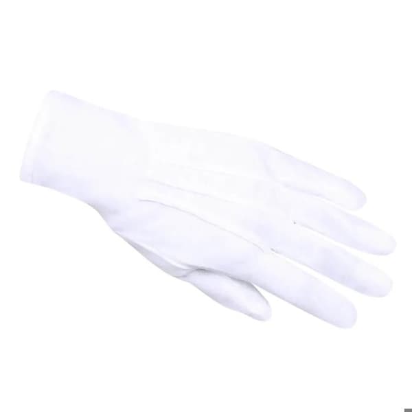 Blandade vita handskar - Boland - Polyester med tryckknapp