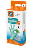 Miniatyrbillede 2 af 2: Latex beskyttelseshandsker mintgrønne L 10 stk.