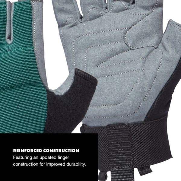 Black diamond - BD8018683028XS1 - Kvinnors Crag Halvhandskar Gants d'escalade, Raging Sea, Extra Small