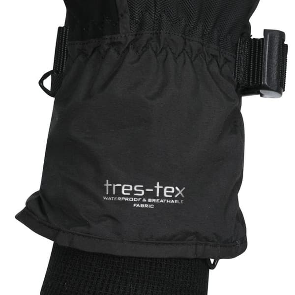 Skihandskar - Trespass - Ergon II - Thinsulate - Unisex - Svart
