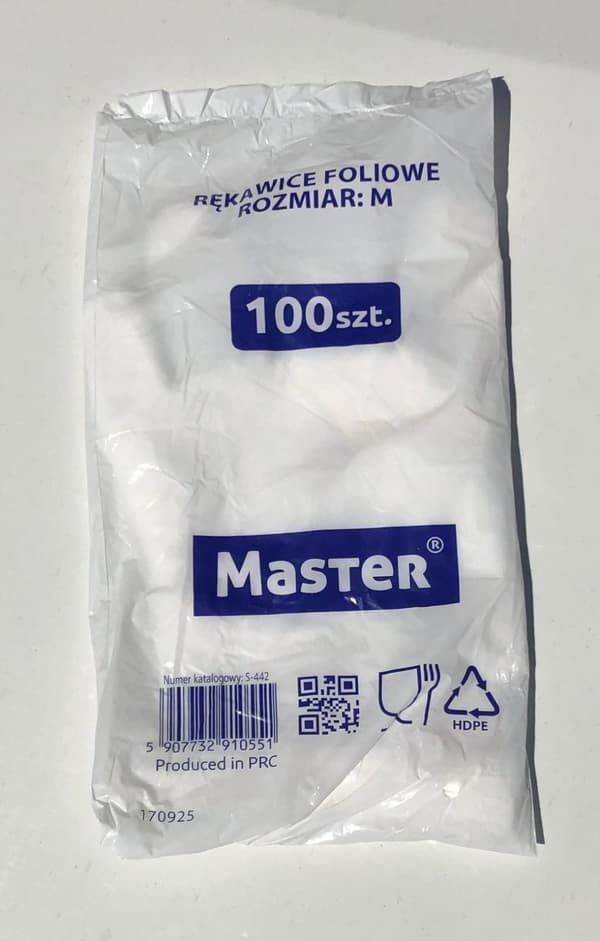 FOLIEHANDSKAR 100 st.