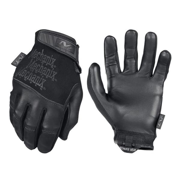 Läderhandskar - Mechanix - Pursuit D5 - Svart - Unisex - Andningsbar