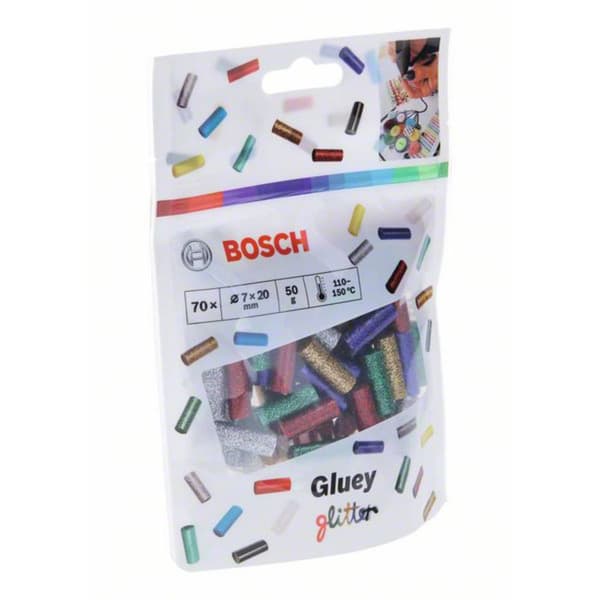 Bosch Accessories Gluey Limstift 7 mm 20 mm Glittereffekt 58 g 70 st