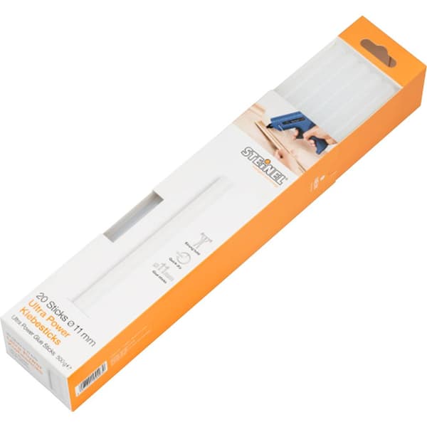 SteinelULTRA Power limpatroner Ø 11 mm,250 mm,Transparent,044930,20 st,500 g