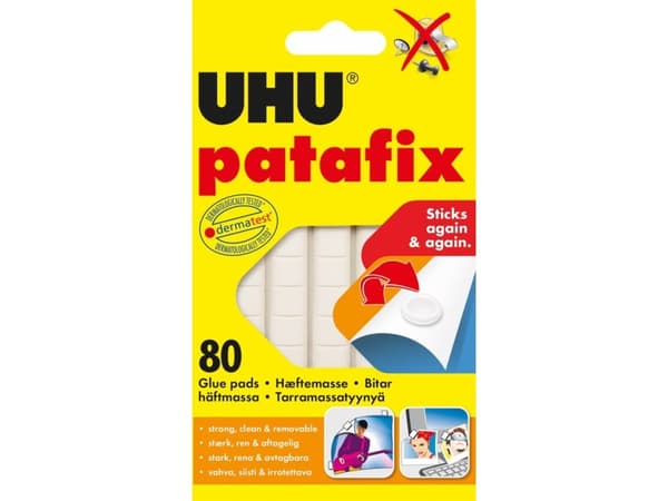 Hæftemasse Patafix 60g m/80 stk.