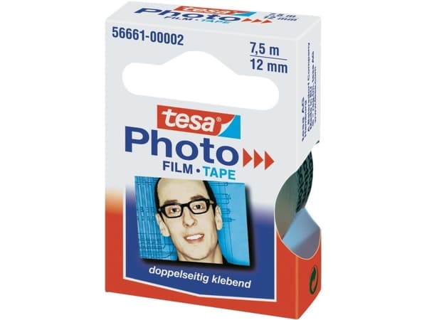 TESA 56661, Gjennomsiktig, 7,5 mm, 12 mm, 1 stykker