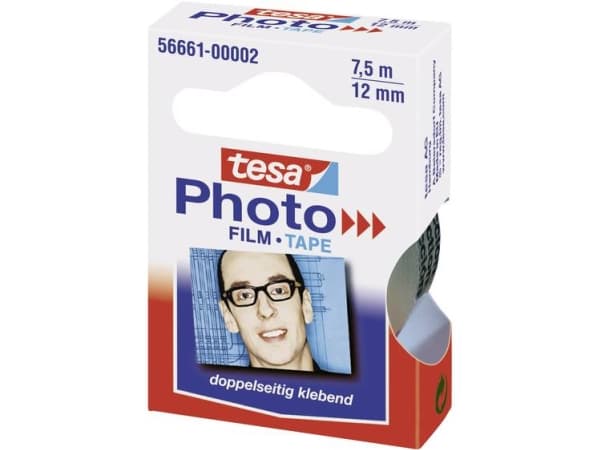 TESA 56661, Gjennomsiktig, 7,5 mm, 12 mm, 1 stykker