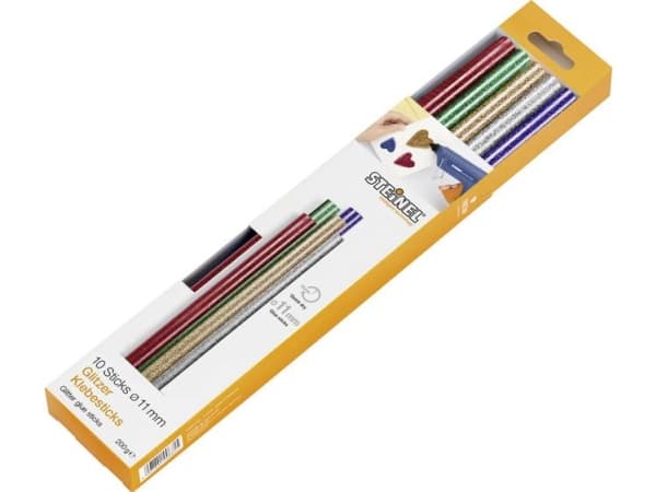 Steinel KLEBESTICKS 200MM GLITZER 200GR Varmlimpinde 11 mm 200 mm Farverig med glitter 0.2 kg 10 stk