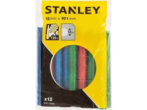 Stanley limstifter 12 mm x 100 mm farger 12 stk STHT1-70436
