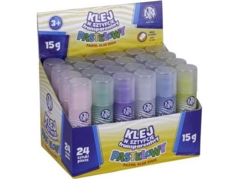 Astra Klej m styfcie transparent pastelowy 15 g