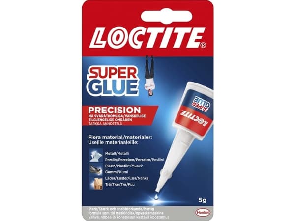 Lim Loctite Super Glue Precision sekundlim 5g/tube