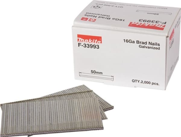 Pigger MAKITA 16Ga 1,6x50mm, 2000 stk.