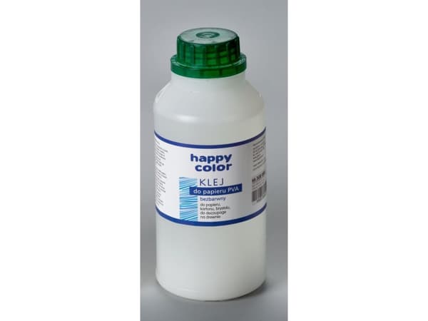Happy Color Klej do papieru PVA butelka 500g 3430 0500