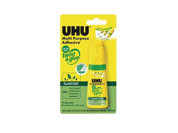 UHU Twist Glue ReNATURE, Universallim, 35 ml