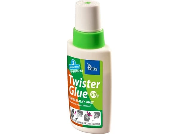 Tetis Yleisliima, valkoinen Twister Glue 50g